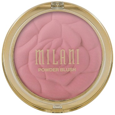 Milani Rose Powder Blush, Romantic Rose [01] 0.60 oz (Pack of 2)
