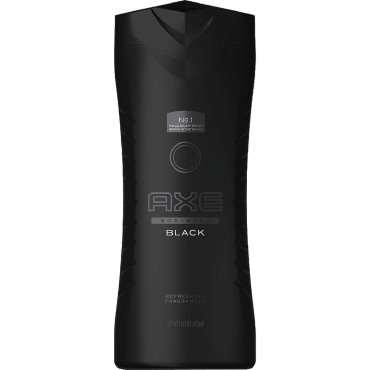 Axe Body Wash, Black 16 oz (Pack of 12)
