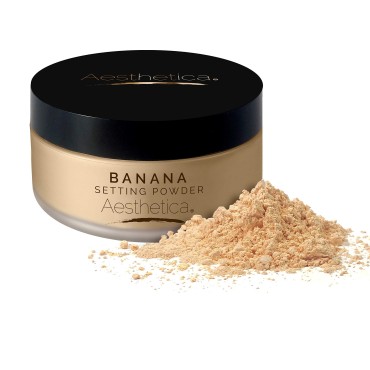 Aesthetica Banana Loose Setting Powder - Flash Fri...