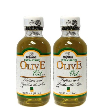 Benjamin's Extra Virgin Olive Oil 2 Ounce (Pack of 2)
