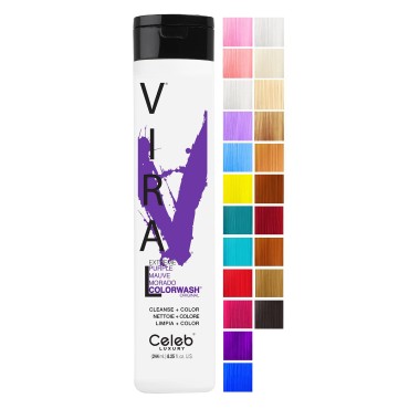 Celeb Luxury Viral Purple Colorwash, Color Deposit...
