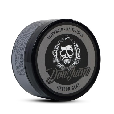 Don Juan Meteor Clay Pomade All Day Extreme High Hold Matte Finish, 4 Ounce