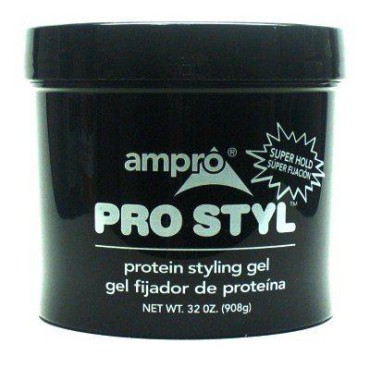 Ampro Pro Styl Protein Styling Gel, Super Hold, 32 oz.