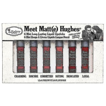 theBalm Meet Matt(e) Hughes Set of 6 Mini Long-Las...