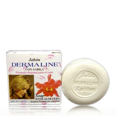 Dermaline Original Soap with Vitamin E and Aloe Vera