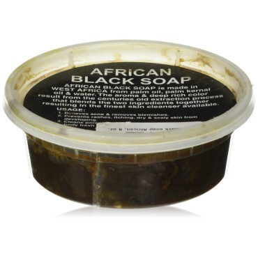 paste black soap African, 8 oz.