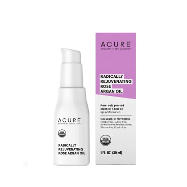 Acure Radically Rejuvenating Rose Argan Oil, 1 Flu...