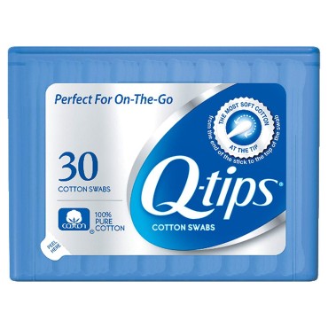 Q-Tips Cotton Swabs 30 Count Purse Pack (12 Pieces...