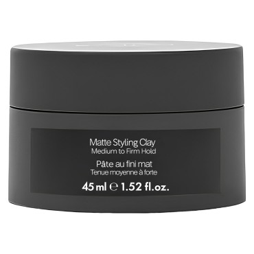MONAT For Men Matte Styling Clay - Water and-clay-Based Hair Paste for Men Designed to Create Thicker-looking Hair. Easy-to-Shape Matte Clay Hair Styling Products - Net Wt. 45 ml / 1.52 fl. oz.
