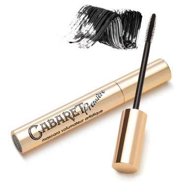 Cabaret Lash-Lengthening Black Mascara, Perfectly Defined Lashes, Vivienne Sabó, Made in Europe, Cruelty Free