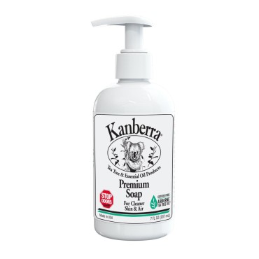 Kanberra Premium Soap | Made with Tea Tree Oil (White)