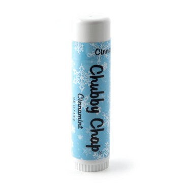 Chubby Chapstick - Large Jumbo Chapstick Natural Chapstick - .5 Ounce Lip Balm (Cinnamint)