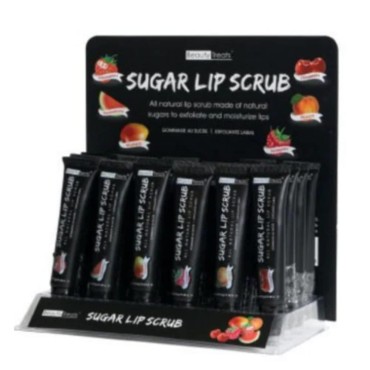 BEAUTY TREATS Sugar Lip Scrub Display Case Set 24 ...