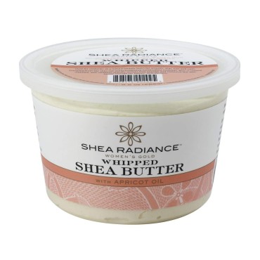 SHEA RADIANCE Whipped Shea Butter in Tub, 5 OZ