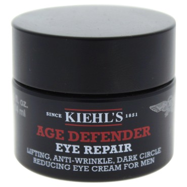 Kiehl's Age Defender Eye Repair Cream for Men, 0.5 Ounce