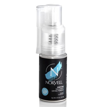 Norvell Post Sunless Tan-Lucent Talc Free Tinted Drying Powder for Flawless Spray Tan, 0.5oz (14.2g)