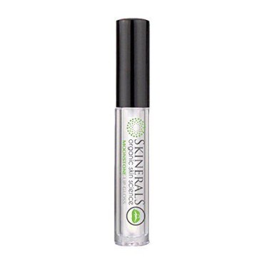 Skinerals Moonstone Lip Gloss - Organic and Natural Ingredients to Moisturize Lips - Gluten-Free, Paraben-Free, Vegan (Glaze Clear)