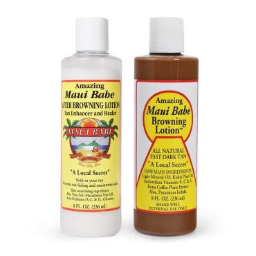 Maui Babe Before And After Browning Lotion, [2-Pac...