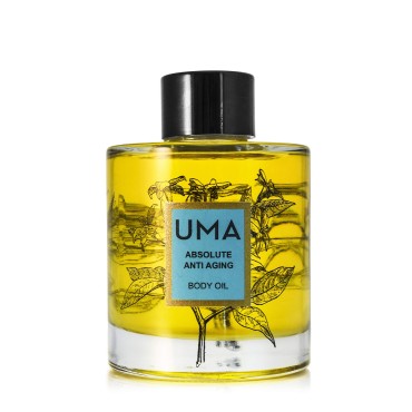 UMA Absolute Anti-Aging Body Oil | 100% natural & non-toxic | Ayurvedic Face Oil for Minimizing Wrinkle & Dark spots | For a Brighter, Firmer, & Hydrating look | (3.4 fl. oz.)