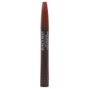 Burt's Bees 100 % Natural Moisturizing Tinted Lip Oil, Rustling Rose - 1 Pen