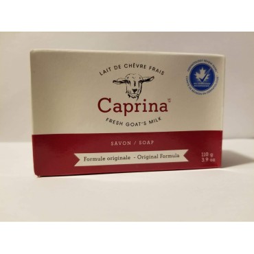6 x Caprina Fresh Goat's Milk Soap, Original Formula, 110g (3.9oz) (6) by CANUS