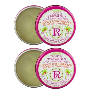 Rosebud Salve Tropical Ambrosia Balm 0.8 oz tins - 2 Pack