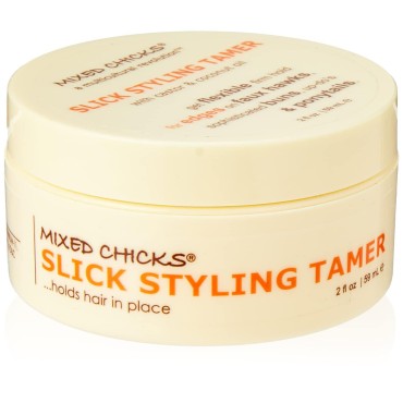 Mixed Chicks Slick Styling Tamer-Edge Tamer with Castor and Coconut Oil, 2 fl. oz.