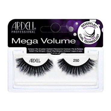 (3 Pack) ARDELL Mega Volume 250 Black...