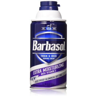 Barbasol Extra Moisturizing With Vitamin E Shaving...