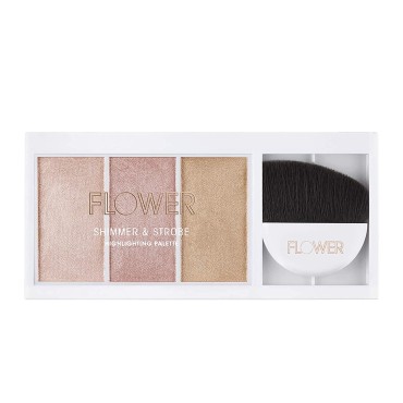 Flower Beauty Shimmer & Strobe Highlighting Palett...