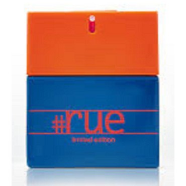 Rue21 #Rue for Him Cologne 1.7 Ounce Full Size Brand New In Orange and Blue Hashtag Box