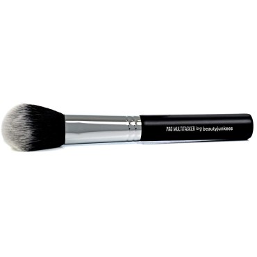 Powder Blush Bronzer Makeup Brush - Large Fluffy Domed Multitasker Make Up Brushes, Cheek Blusher, Contour, Blending, Setting Loose, Compact, Translucent, Minerals, Soft Synthetic Vegan Cruelty Free