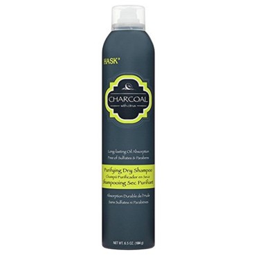 Hask Charcoal With Citrus Purifying Dry Shampoo, 6.5 Ounce