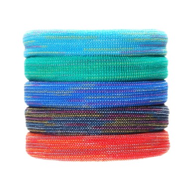 L. Erickson Space Dye Sport Pony 5-Pack - Capri...