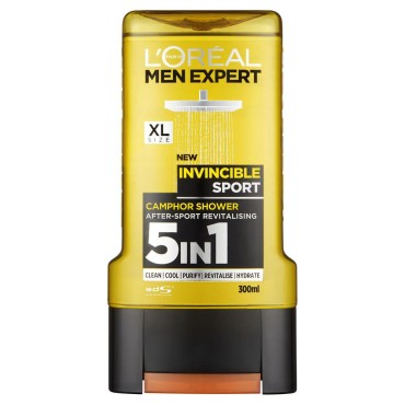 L'Oreal 5In1 Men Expert Invincible Sport Camphor A...