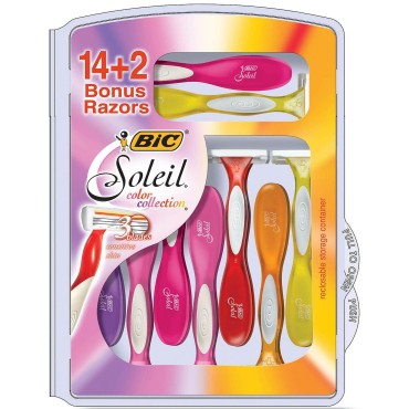 BIC Soleil Color Collection Razors (14 + 2)...