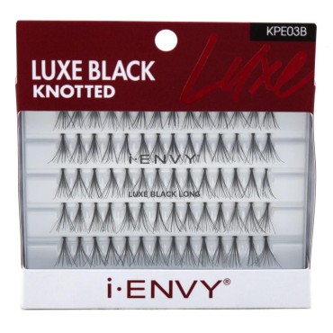 iEnvy Kiss Lashes, Luxe Black, Long (Pack of 3)
