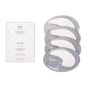 CIRCCELL Insight Collagen Eye Treatment Masks, collagen eye mask, eye bags treatment, under eye pads, 4 treatments