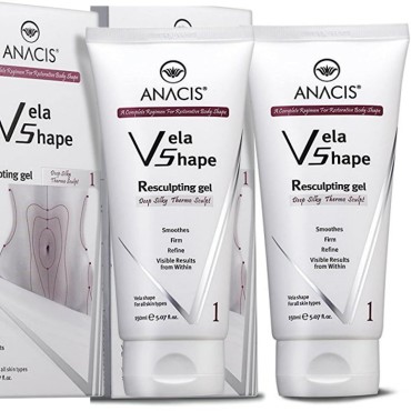Anacis Anti Cellulite Cream Firming Resculpting Gel Exclusive Body Toning Hot Thermo Treatment 5.07 Oz (TWO PACKS)