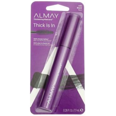 Almay One Coat Nourishing Thickening Mascara, Blac...