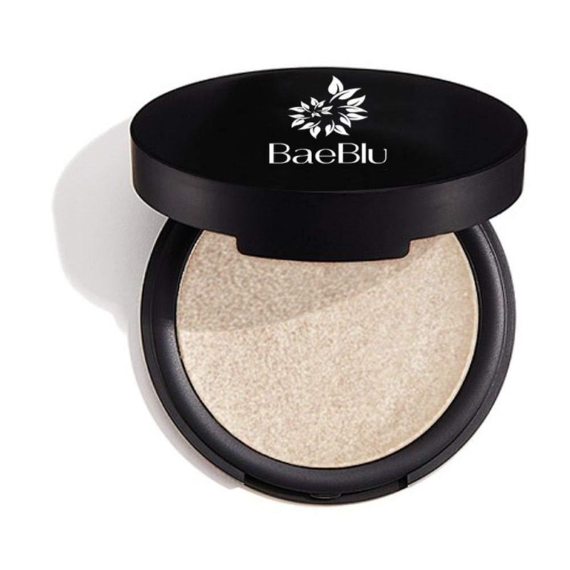 BaeBlu Organic Highlighter Makeup, 100% Natural Pressed Powder, Made in USA, Luminessence