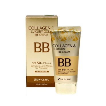 3W CLINIC Collagen & Luxury Gold BB Cream 1.69Oz S...