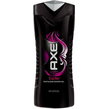 Axe Shower Gel, Excite 16 oz (5 Pack)