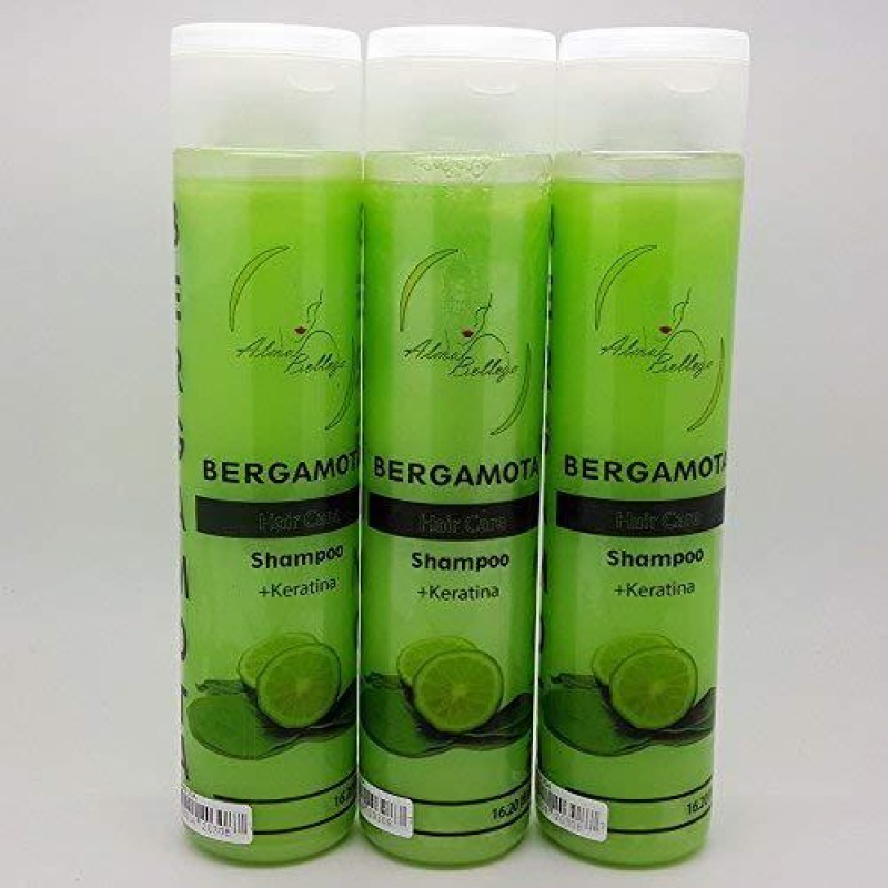 3 Pack Bergamota + Keratin Shampoo 16.20 Fl oz each