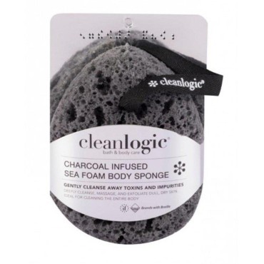 Clean Logic Charcoal Infused Foam Sea Sponge...