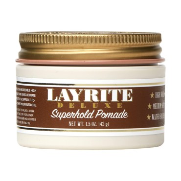 Layrite Superhold Pomade, 1.5 oz