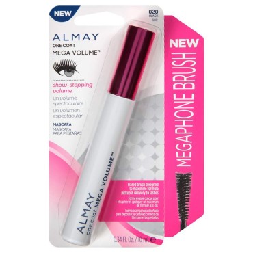 Almay Mega Volume Mascara, Black, 0.34 fl. oz....