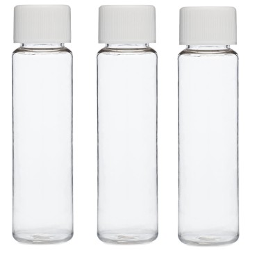 Cadet Home Solutions USA-Made Refillable Bottles (Plastic Screw-Top 3pack 4oz)