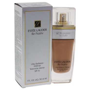 Estee Lauder Re-Nutriv Ultra Radiance Makeup SPF 15, 1C1 Cool Bone, 1 Ounce
