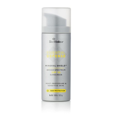 SkinMedica Essential Defense Mineral Shield SPF 35 Sunscreen for Face. This Lightweight, Facial Sunscreen is Ideal for Oily and/or Combination Skin, 1.85 Oz
